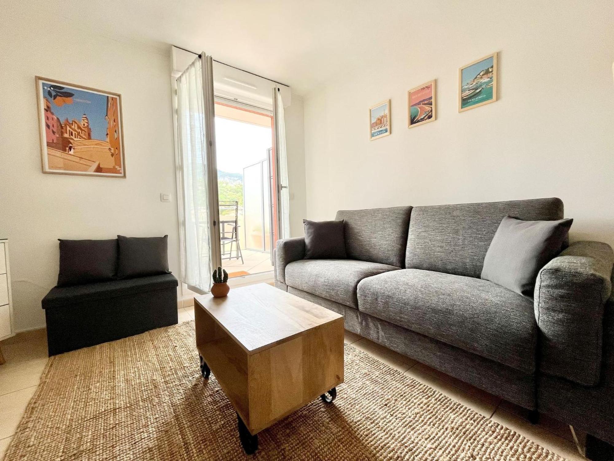 'La Villa Melanie' Neuf, Equipe, Terrasse, Centre Menton Buitenkant foto