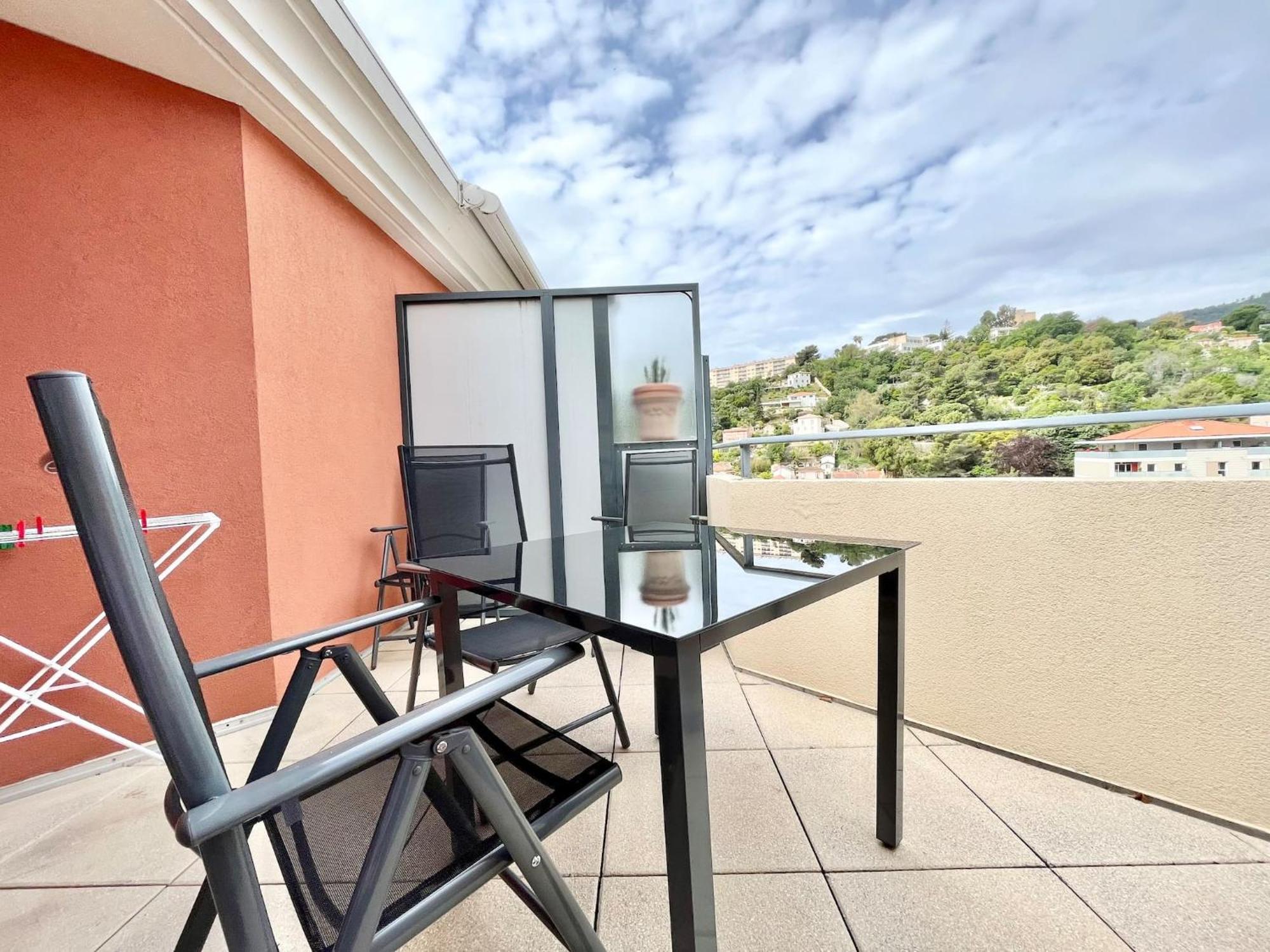 'La Villa Melanie' Neuf, Equipe, Terrasse, Centre Menton Buitenkant foto